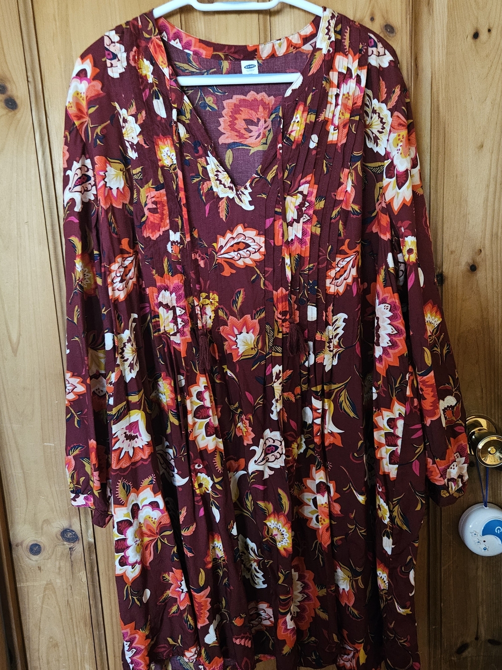 Old Navy Boho Pleated Blouse